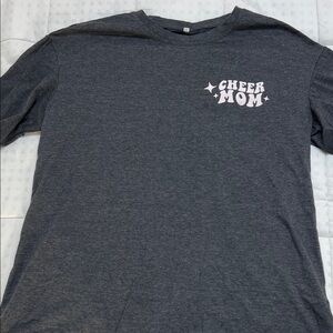 Gray Cheer Mom T-Shirt